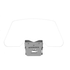 Spoiler adaptado para el carenado  universal con cerradura