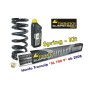 Muelles progresivos de intercambio Hyperpro para horquilla y tubo amortiguador, Honda XL 700V Transalp 2008 - 2011