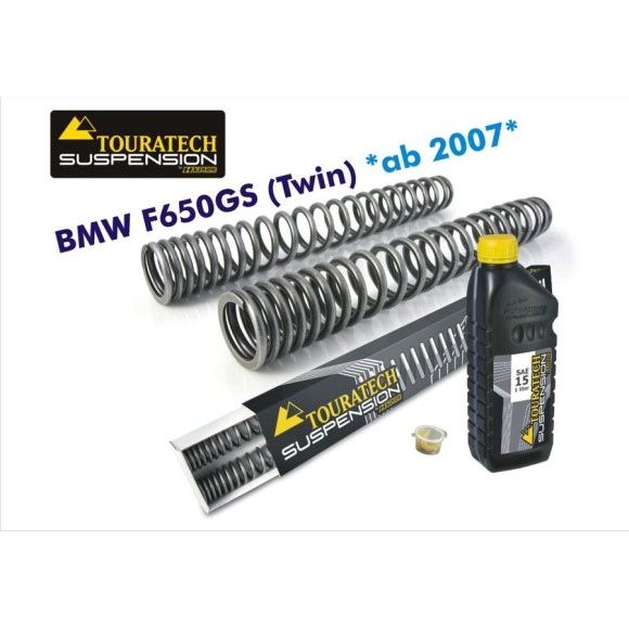 Muelles progresivos de horquilla de intercambio, BMW F650GS (Twin)  2008-2012