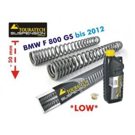 Muelles de horquilla progresivos para BMW F800GS hasta 2012 *ajuste de suspensión inferior en 50mm*