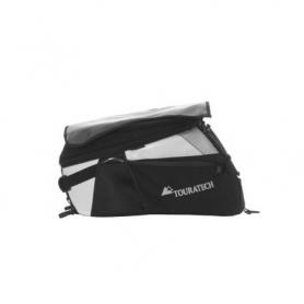 Bolsa sobre depósito expandible para BMW R1250GS y Adventure/ R1200GS (LC) y ADV (LC) / F850GS /ADV / F750GS/ F800GS (2024-) - Negro / Blanco