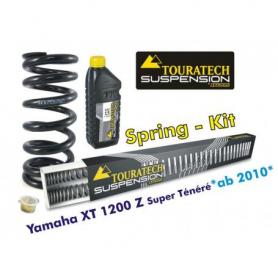 Muelles progresivos de intercambio Hyperpro para horquilla y tubo amortiguador para Yamaha XT1200Z Super Tenere desde el año 2010
