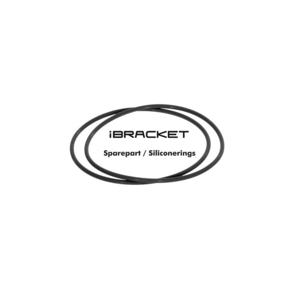 iBracket Pieza de recambio Silicon anillos (2 piezas)