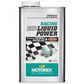 Aceite para el filtro de aire Motorex Racing Bio Liquid Power - 1litro