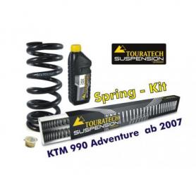 Muelles progresivos de intercambio Hyperpro para horquilla y tubo amortiguador, KTM 990 Adventure *desde el año 2007*