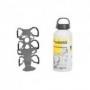 ZEGA Pro/ZEGA Mundo placa de adaptación del soporte de botellas-individual con Touratech aluminio botella 0,6 litros
