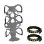 ZEGA Pro/ZEGA Mundo placa de adaptación del soporte de botellas-individual con Touratech aluminio botella 0,6 litros