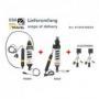 SET Touratech Suspension Plug & Travel ESA para BMW R1200GS /ADV (2007-2010)