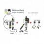 Touratech Suspension Plug & Travel ESA Expedition para BMW R1200GS /ADV (2007-2010)