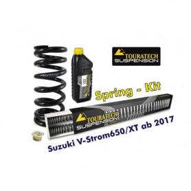 Muelles progresivos de intercambio para horquilla y tubo amortiguador, Suzuki V-Strom 650/XT desde el año 2017