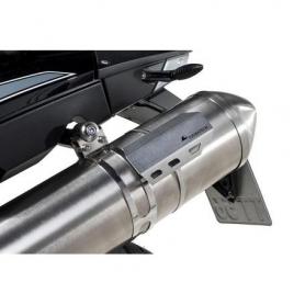 Protector térmico universal de acero inoxidable para el tubo de escape
