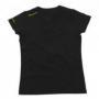 Camiseta "Triangle" mujer, negra