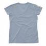 Camiseta "Adventure Equipment", mujer, azul claro