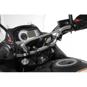 Elevador de manillar 30 mm modelo 3, negro, para Suzuki DL 650/V-Strom 650/DL1000, KTM LC4