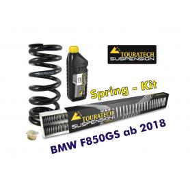 Resortes progresivos de intercambio para horquilla y tubo amortiguador para BMW F850GS / ADV (2018-)