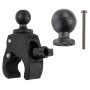 RAM Small Tough-Claw  con bolas de goma de 1,5 "y 1" de diámetro