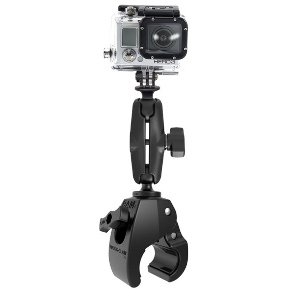 Soporte mediano RAM Tough-Claw  con adaptador universal para cámara de acción