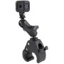 Soporte mediano RAM Tough-Claw  con adaptador universal para cámara de acción