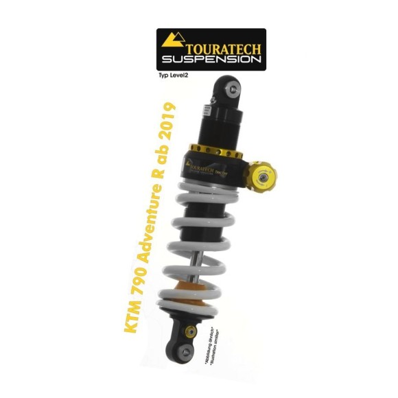 Amortiguador de suspensión para KTM 790 Adventure / KTM 890 Adventure  / R tipo  Level 2