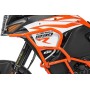 Ampliación del estribo de protección naranja para KTM 1290 Super Adventure S / R