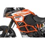 Ampliación del estribo de protección naranja para KTM 1290 Super Adventure S / R