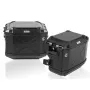 ZEGA Mundo sistema de maletas 31/38 litros con soporte acero fino para Yamaha Tenere 700