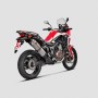 Escape Akrapovic slip-on  en titanio para Honda CRF 1000 L Africa Twin 2018-2019