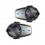 Pack Dual intercomunicador Bluetooth® para motocicletas SMH10 con microfono para casco Integral