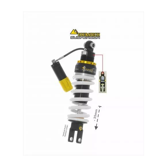 Tubo amortiguador de la suspensión level 2/PDS para Honda Transalp XL 750 (2023-)