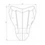 Parabrisas para Honda CRF 1100L Africa Twin (2024-), Adventure Sport