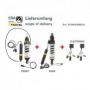 SET Touratech Juego de enchufes de suspensión y Travel-ESA para BMW R1200GS Adventur (2010-2013)