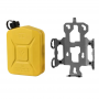 Juego de Porta Accesorios ZEGA Evo, portabidón con protección para cinturón.
