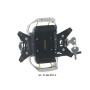 Soporte de manillar con cerradura para Garmin ZUMO 590 / 595 LM