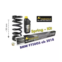 Muelle para reducción de altura de 30 mm para BMW F750GS