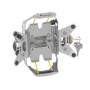 Soporte de manillar con cerradura para Garmin ZUMO 590 / 595 LM